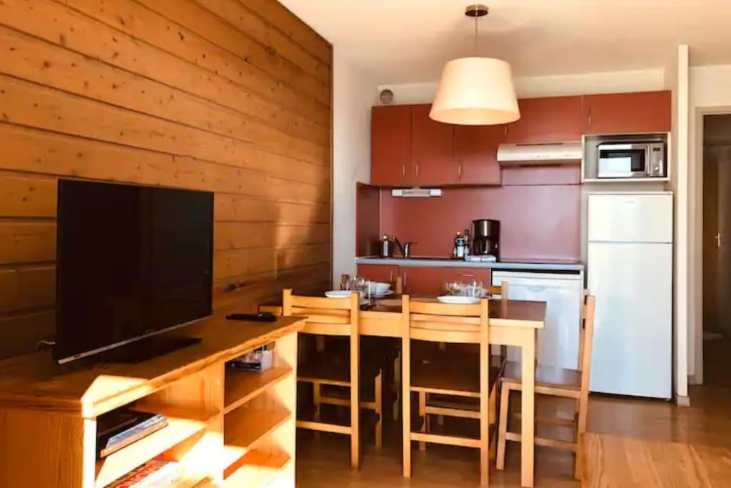Charmant T3 Avec Vue Montagne Et Parking Privatif Font-Romeu-Odeillo-Via Екстер'єр фото